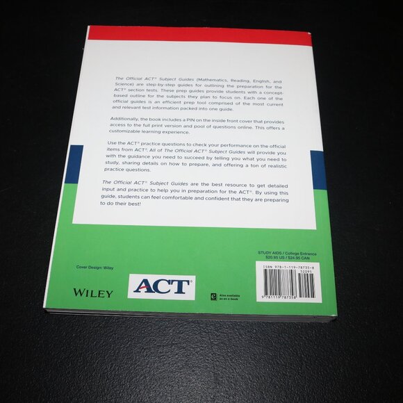This Official ACT Reading Guide by ACT 2nd edition 2021 like new - Picture 2 of 4